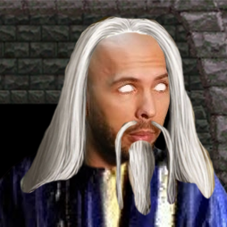 Shang Tsung's reaction when you kill Goro in MK1