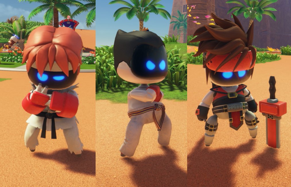 the big three of fighting games