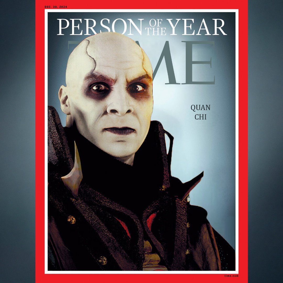 Quan Chi has been named TIME’s Person of the Year. #freemk4