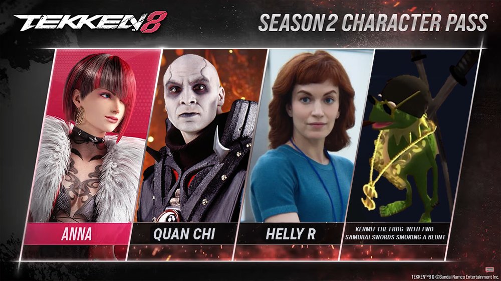 tekken 8 season 2 characters revealed!!