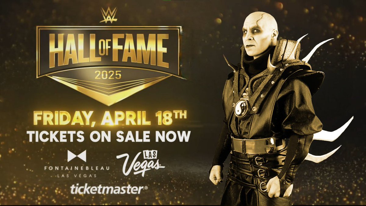 Quan Chi will be inducted into the WWE Hall of Fame