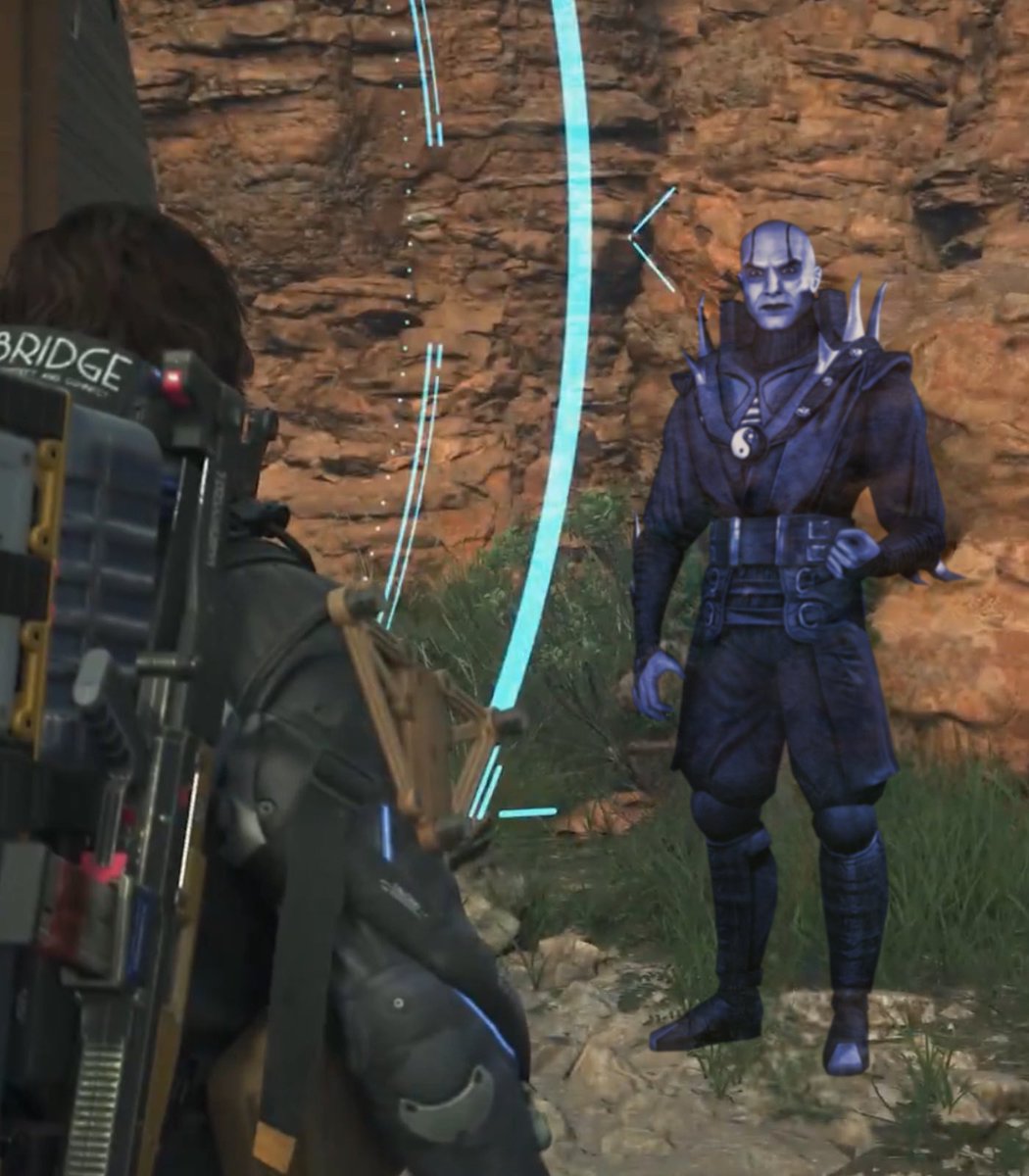 I can't believe kojima put him in death stranding 2