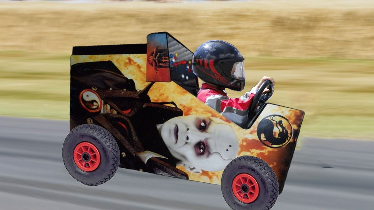 idea i had watching soapbox racer crashes