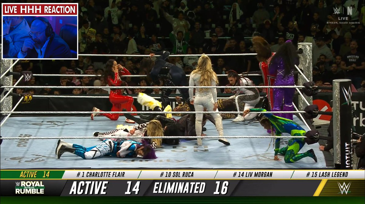 free idea for HHH to be on screen all the time, I bet he'd love that