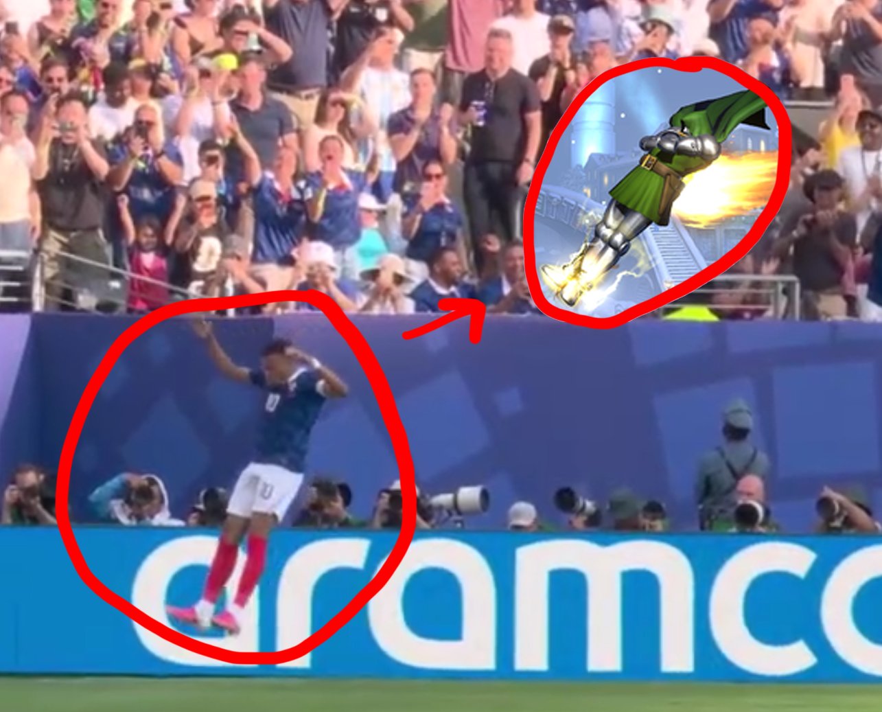 mbappé footdive