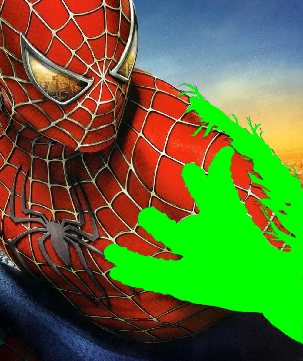 when i'm doing something and get a green screen idea