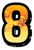 Fatal Fury: City of the Wolves HUD Elements 20_01_timer_num_8
