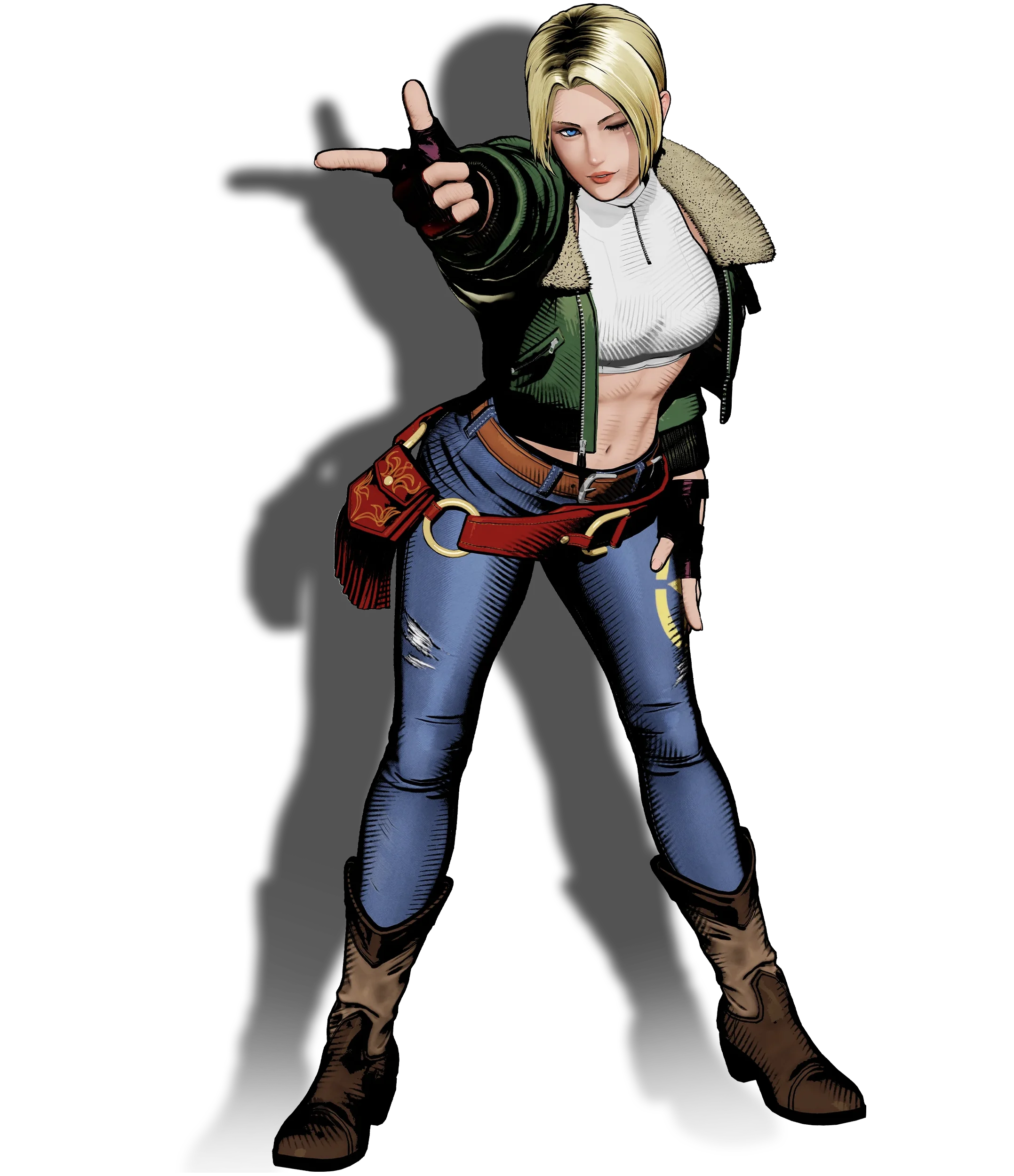 Blue Mary render