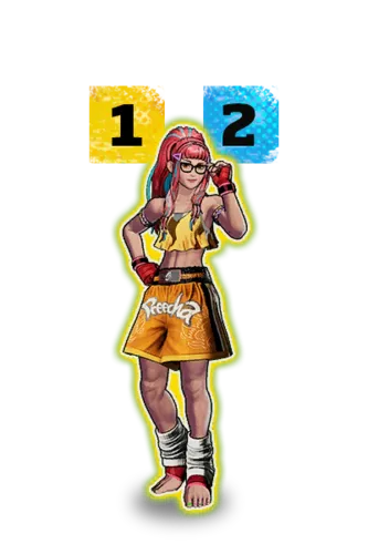 Preecha HUD Elements 06_02_CharaSelect_TrialStand_PL015_1P2P