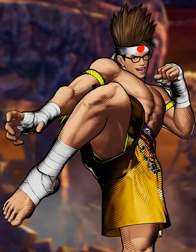 Joe Higashi render