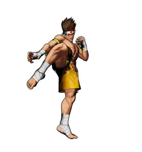 Joe Higashi render
