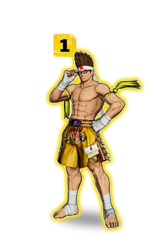 Joe Higashi HUD Elements 06_02_CharaSelect_PL021_1P