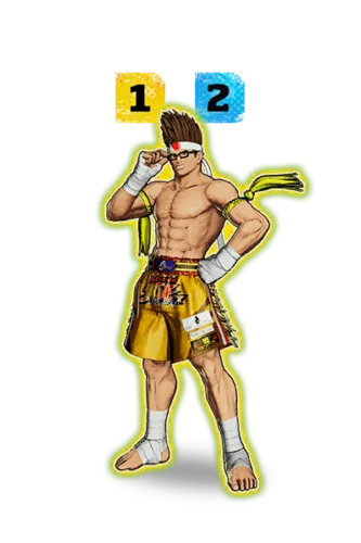 Joe Higashi HUD Elements 06_02_CharaSelect_PL021_1P2P