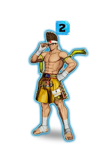 Joe Higashi HUD Elements 06_02_CharaSelect_PL021_2P