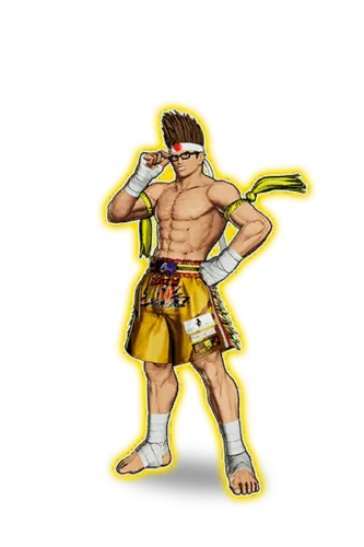 Joe Higashi HUD Elements 06_02_CharaSelect_PL021_solo