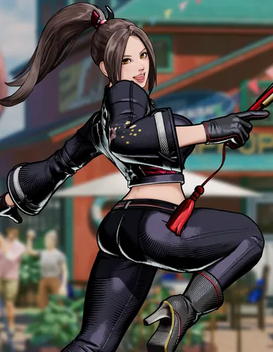 Mai Shiranui render