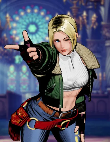 Blue Mary render