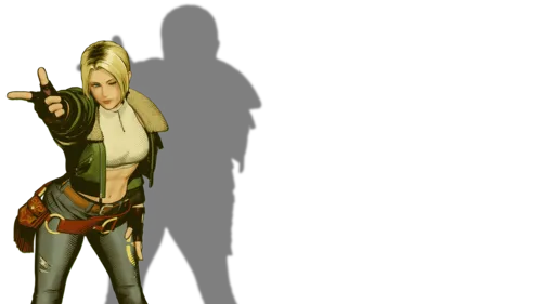 Blue Mary render