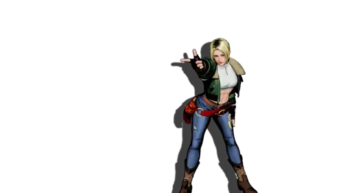 Blue Mary render