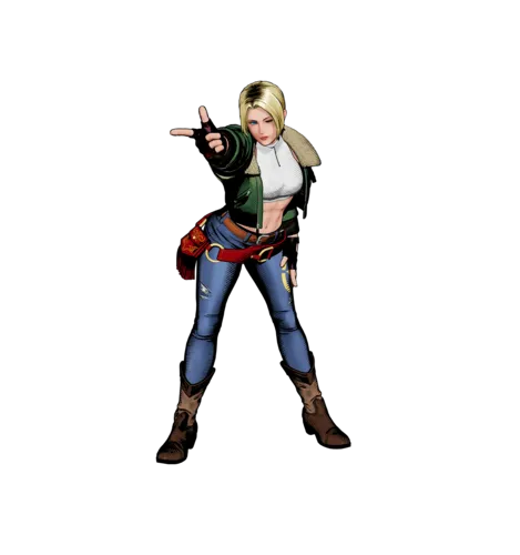 Blue Mary render