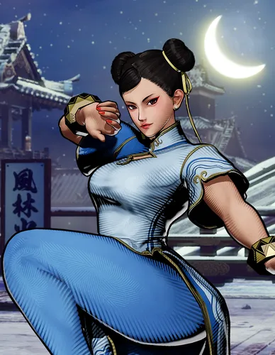 Chun-Li render