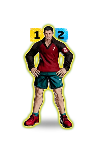 Cristiano Ronaldo HUD Elements 06_02_CharaSelect_PL035_1P2P