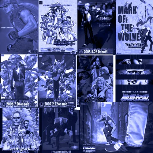 Fatal Fury: City of the Wolves Color Edit Patterns PL999_UPT_POSTER_07