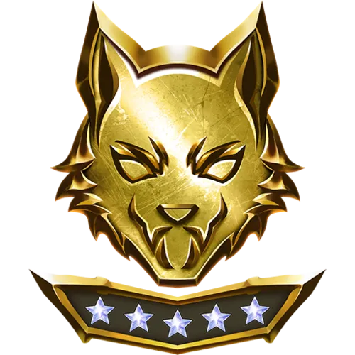 Fatal Fury: City of the Wolves Ranks 05_00_Rank_Icon_030_GoldWolf_5_L